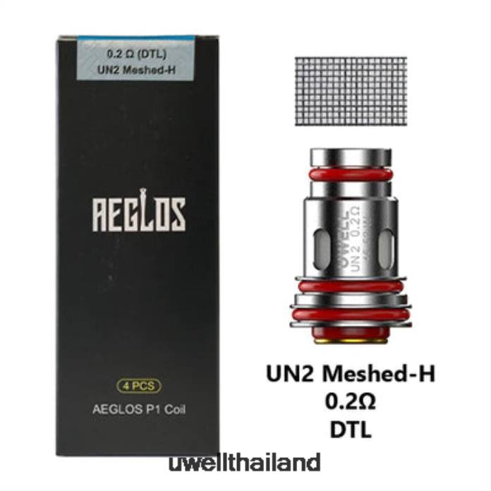 UWELL AEGLOS คอยล์ | 4 แพ็ค VPTB269 0.8โอห์ม - UWELL Bangkok