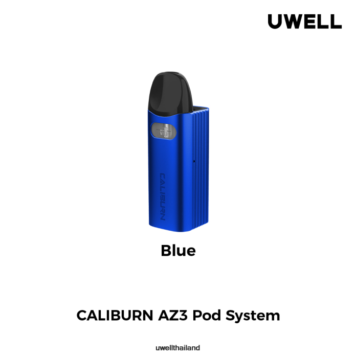 UWELL CALIBURN AZ3 ชุดอุปกรณ์ (ระบบพ็อด) VPTB145 สีฟ้า - UWELL E Cigarette