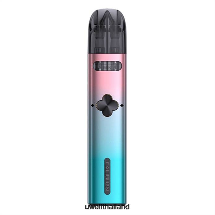 UWELL CALIBURN EXPLORER ชุดอุปกรณ์ (ระบบพ็อด) VPTB166 สีส้ม/สีดำ - UWELL Best Vape