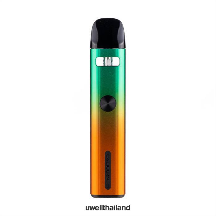 UWELL CALIBURN G2 ชุดพ็อด | 18ว VPTB37 สีเขียวโคบอลต์ - Best UWELL Vape Flavours