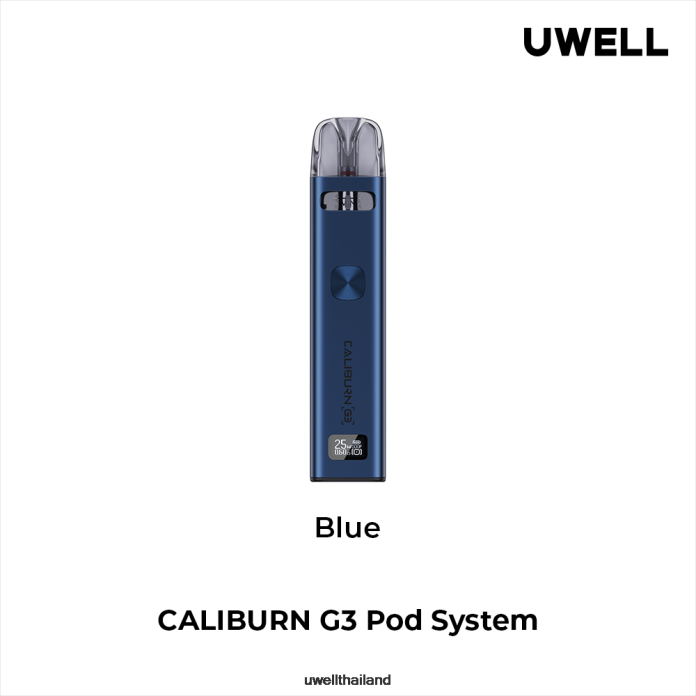UWELL CALIBURN G3 ชุด VPTB134 สีฟ้า - UWELL Disposable Vape