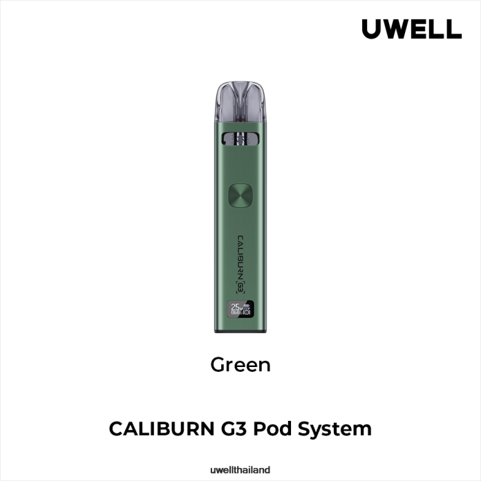 UWELL CALIBURN G3 ชุด VPTB136 สีเขียว - UWELL Best Vape
