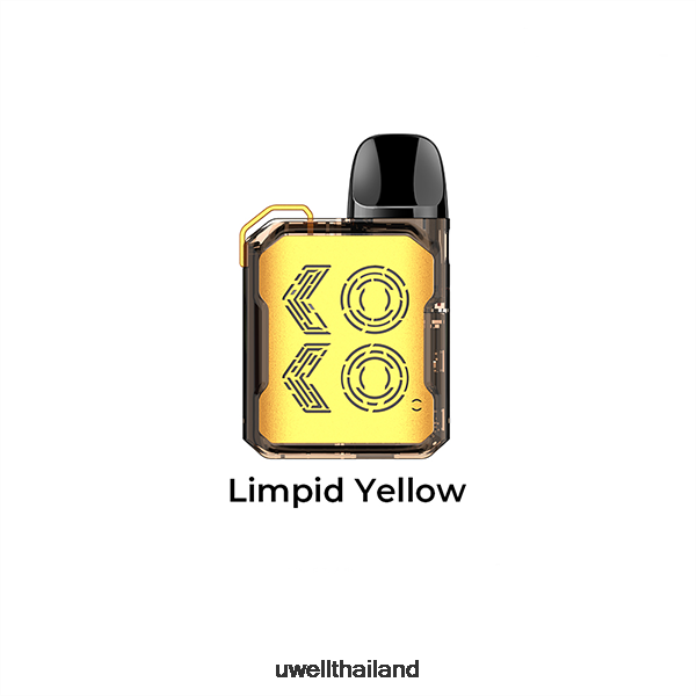 UWELL CALIBURN GK2 ชุดพ็อด VPTB103 สีเหลืองสดใส - UWELL ราคา