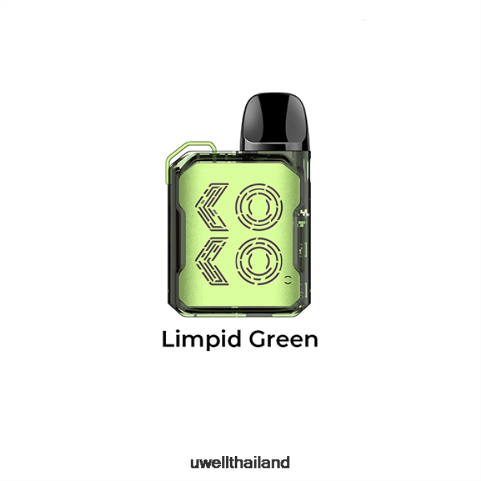 UWELL CALIBURN GK2 ชุดพ็อด VPTB104 สีเขียวอ่อน - UWELL Disposable Vape