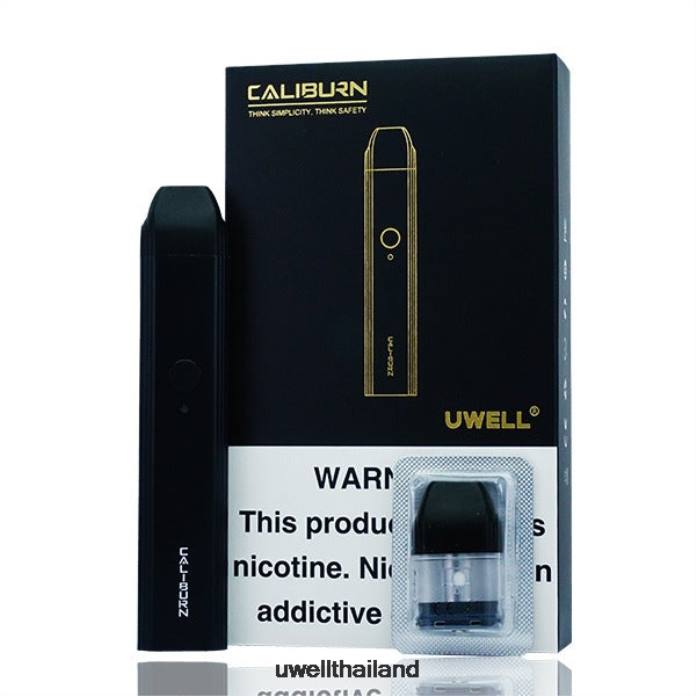 UWELL CALIBURN ชุดอุปกรณ์พ็อด VPTB70 สีดำ - UWELL Vape Disposable