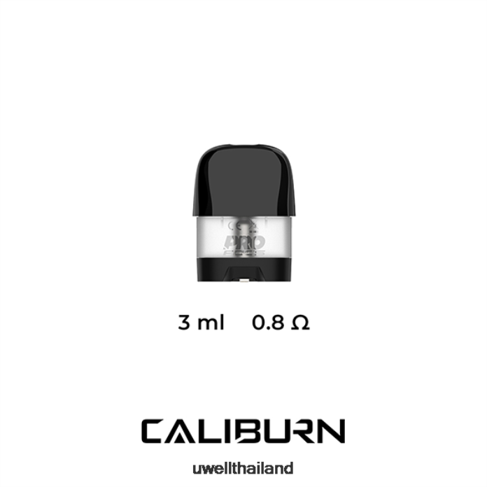 UWELL CALIBURN X พ็อดทดแทน | 2 แพ็ค VPTB45 ตลับพ็อดเปล่า 3 มล - UWELL E Cigarette