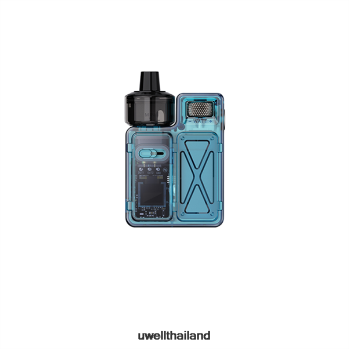 UWELL CROWN M พ็อดดัดแปลง VPTB114 สีฟ้า - UWELL Disposable Vape