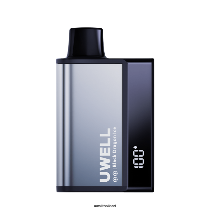 UWELL DL8000 บุหรี่ไฟฟ้าแบบใช้แล้วทิ้ง VPTB282 น้ำแข็งมังกรดำ - UWELL Vape Flavours
