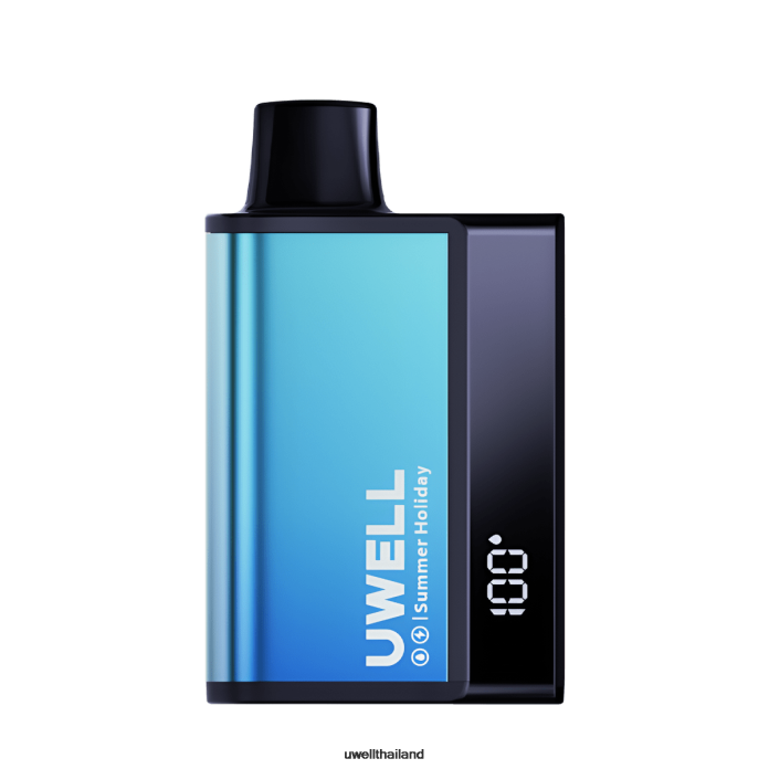 UWELL DL8000 บุหรี่ไฟฟ้าแบบใช้แล้วทิ้ง VPTB282 น้ำแข็งมังกรดำ - UWELL Vape Flavours