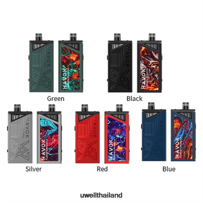 UWELL HAVOK V1 ชุด 65w VPTB186 สีฟ้า - UWELL Best Vape