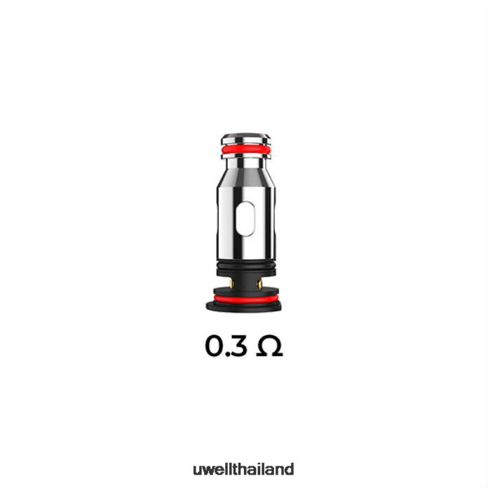 UWELL PA คอยล์ทดแทน VPTB82 0.3 โอห์ม (4 แพ็ก) - UWELL Vape Flavours