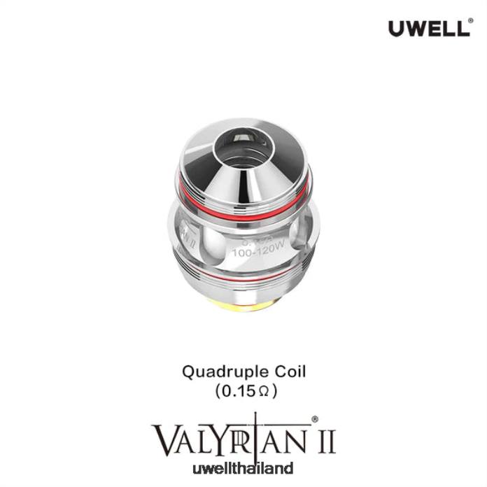 UWELL VALYRIAN 2 คอยล์ทดแทน (แพ็ค 2 อัน) VPTB30 un2-3 ทริปเปิ้ลเมช 0.16 โอห์ม - UWELL Vape Disposable